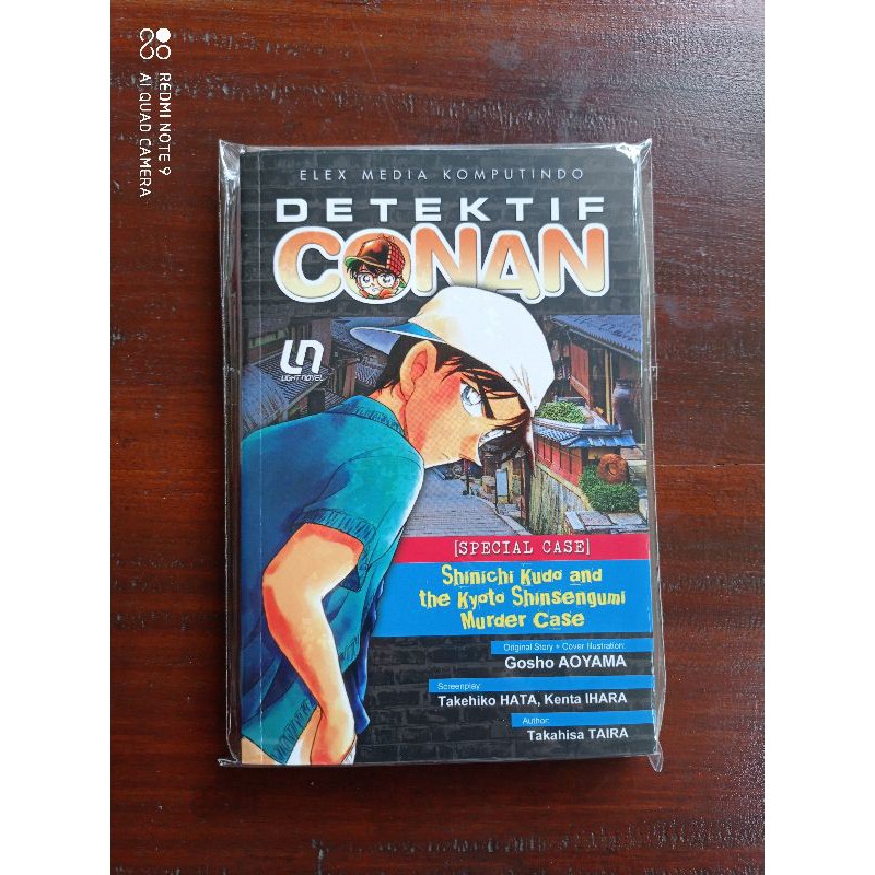 Preloved LN Detektif Conan: Shinichi Kudo and the Kyoto Shinsengumi Murder Case