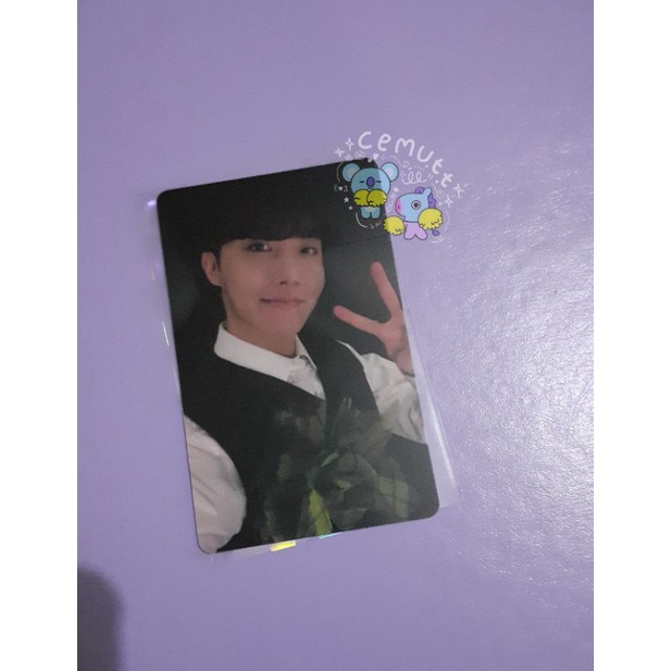 photocard LD JAPAN JHOPE be.