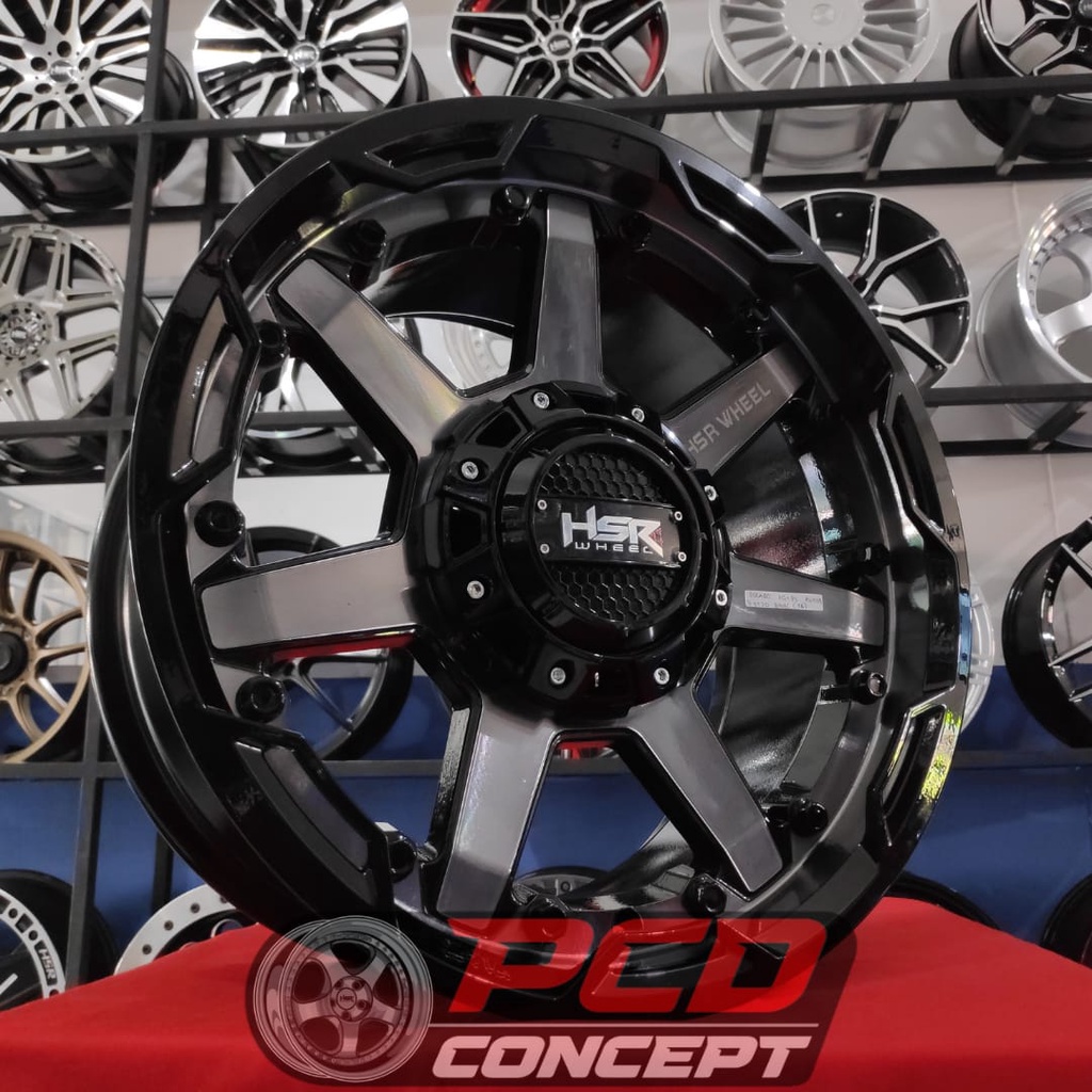 VELG MOBIL RACING RING 17 HSR DOLAGO UTK MOBIL PAJERO, FORTUNER