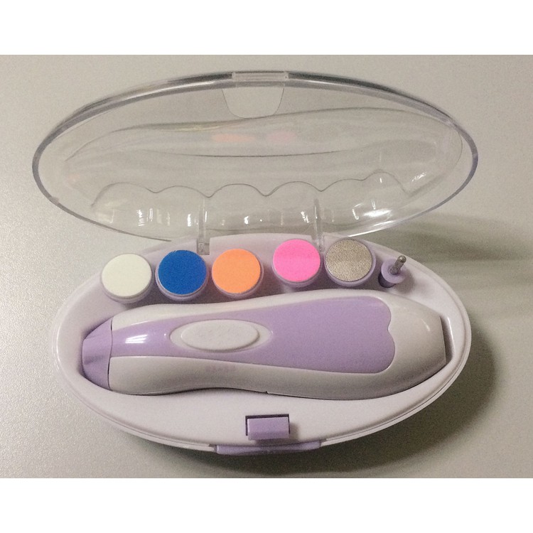 Baby Set nail Trimmer Pedicure Elektrik Gunting Kuku Bayi