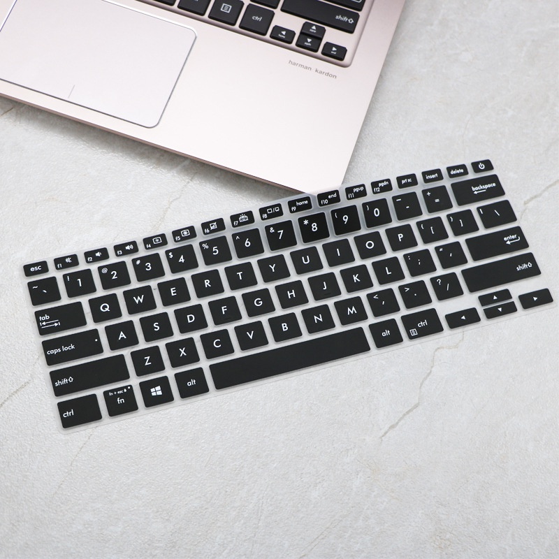 Cover Pelindung Keyboard Bahan Silikon Ultra Tipis Anti Air / Debu Untuk ASUS Deluxe 14 Inch U4500f U4500 U4600 Ux433 Ux431