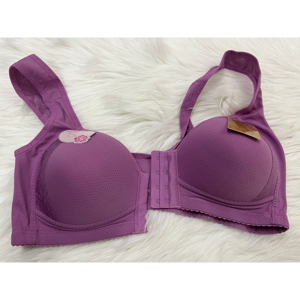 Bra / BH Tally 519 (Cup Besar, Buka Kait Dari Depan, Busa Tipis, Tanpa Kawat) TALLY BRA BH 519 I SIZE 36-42 I TANPA KAWAT I BUSA TIPIS I KANCING/ KAIT DI DEPAN | CUP C