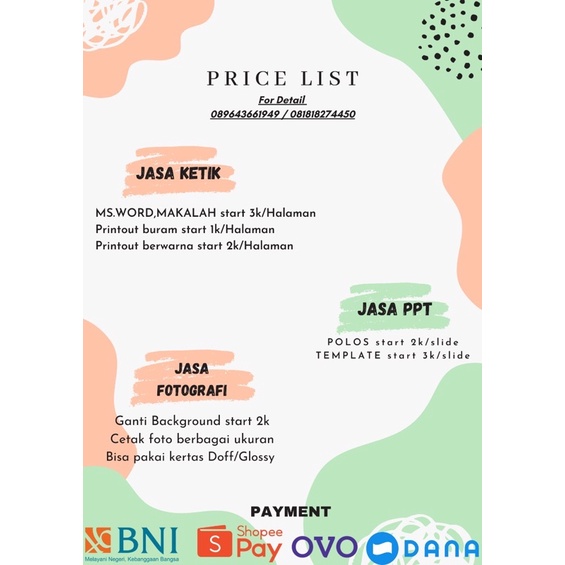 JASA KETIK/BIKIN MAKALAH MURMER