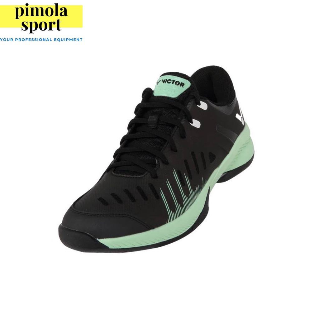 NEW Sepatu Badminton VICTOR A670 CR / A 670 CR Black Green