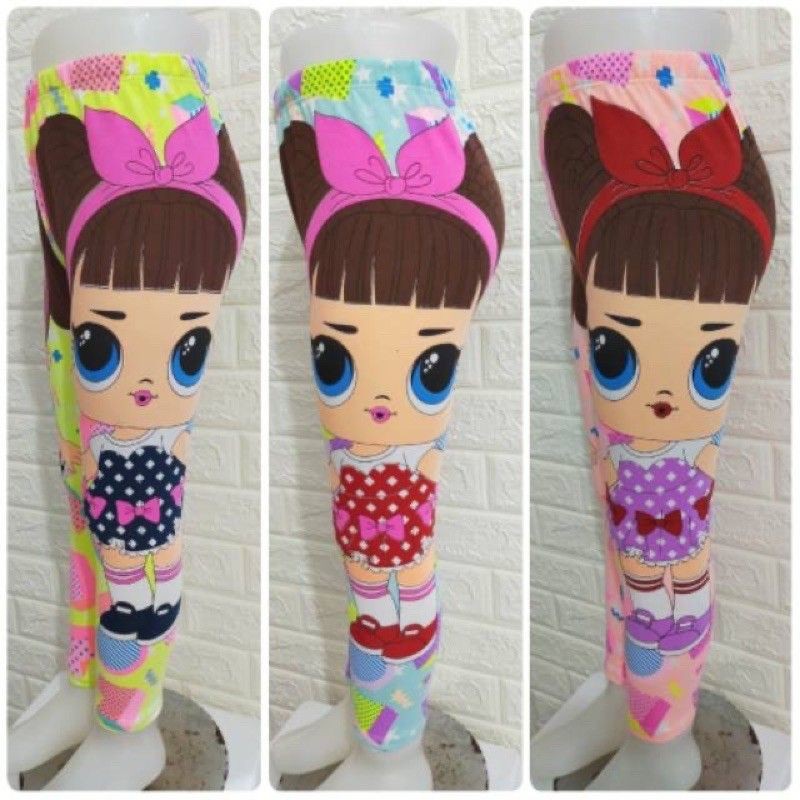 LEGGING ANAK PEREMPUAN FULL PRINT