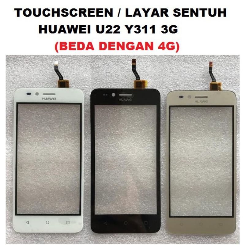 TOUCHSCREEN HUAWEI LUA U22 Y3