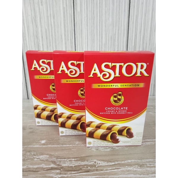 

Roma Astor wafer stick coklat 40 gr