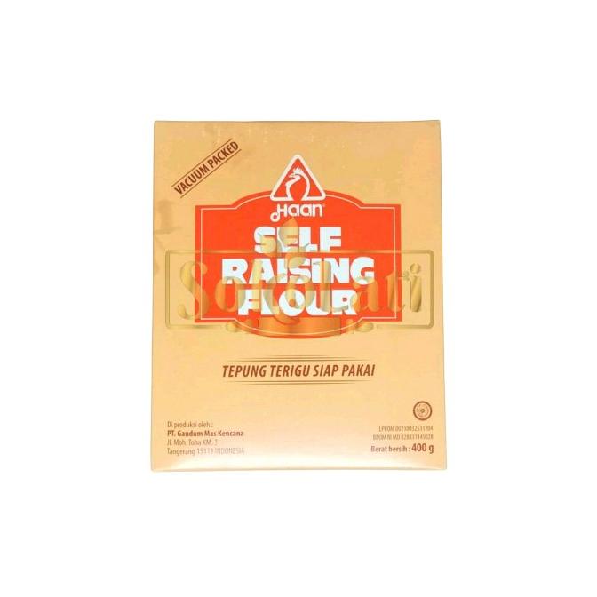 

Haan Self Raising Flour 400gr