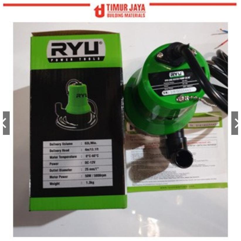 Pompa Air Celup Dc Redfox Dc 12V Pompa Aquarium Pompa Sedot {Submersible Pump}