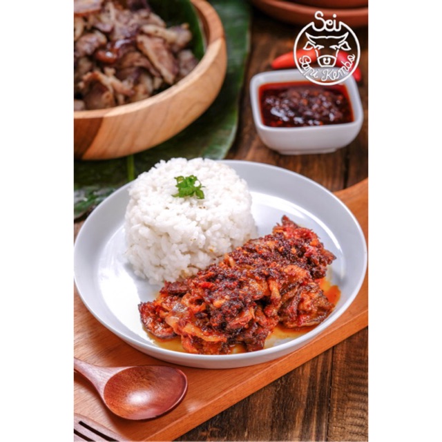 

Sei sapi Kembo daging asap kemasan 1kg - cabe garam (US IMPORT BEEF)
