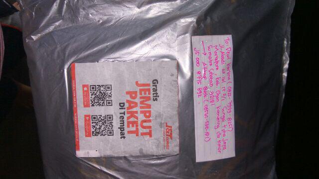 Batik Tunik Santika Black Jumbo