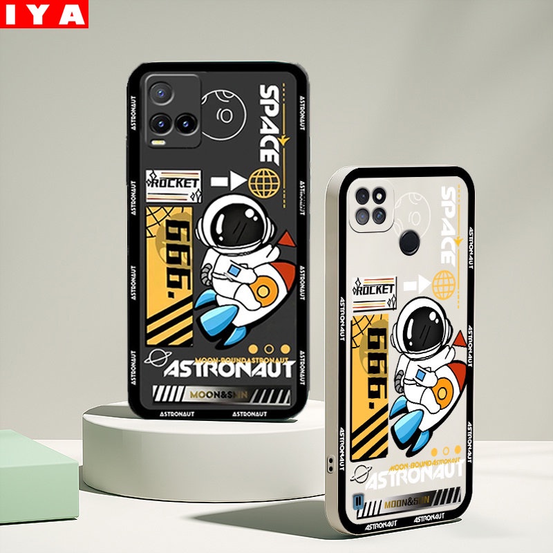 Soft Case TPU Motif Rocket VIVO Y02 Y16 Y35 Y22 Y21A Y20S Y20i Y30 Y50 Y11 Y12s Y20 Y33S Y21S Y12 Y15 Y17 Y19 Y15A Y01S Y1 Stro19 Y1s