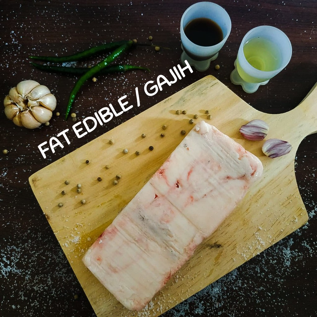 

KOYOR SAPI FAT EDIBLE LEMAK SAPI FROZEN FOOD - DISASS JOGJA