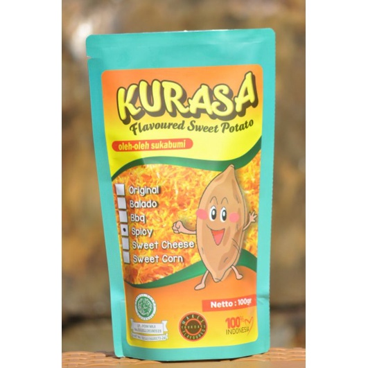 

KURASA/ KRIPIK UBI ANEKA RASA 100gr || PRODUK UMKM