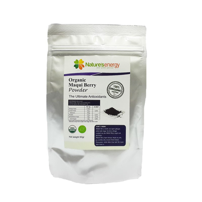 Healthy productNature's Energy Organic Maqui Berry Powder