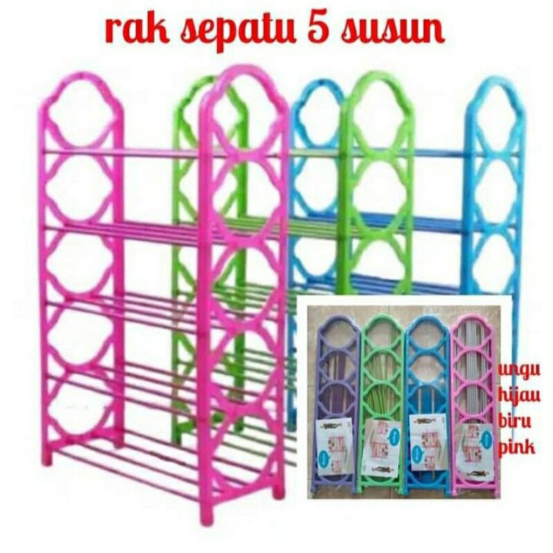 ❄️IMPORT❄️ - Amazing Shoe Rack / Rak Jilbab / Rak Penyimpanan Sepatu - 10 Tingkat Kode A01