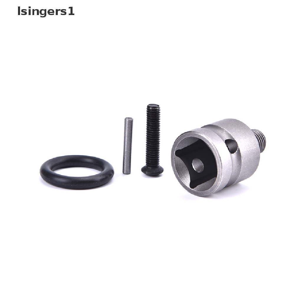 (lsingers1) Adaptor Konverter Kunci Pas Impact 1 / 2-20Unf Keyless 3 / 8 &quot;Dengan Sekrup