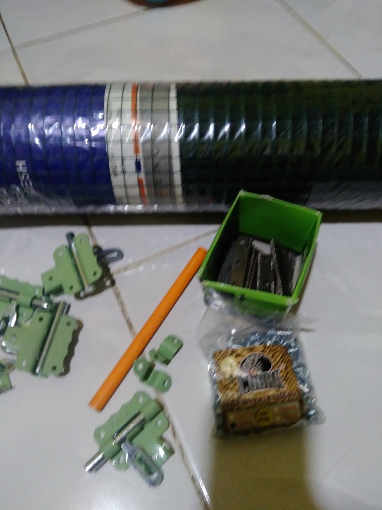 Grendel Overpal Slot Hijau Per Pcs