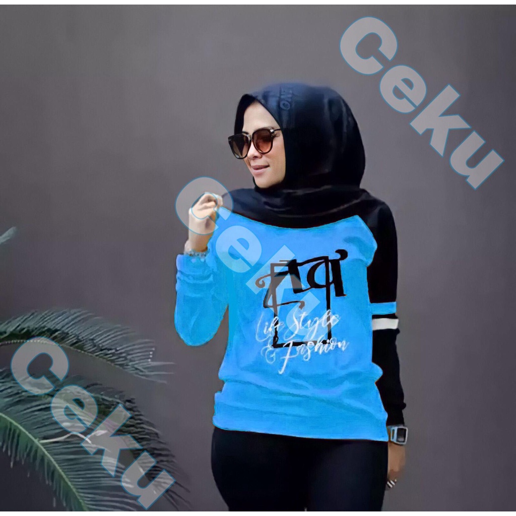 BAJU ZOLAQU /SWEATER ZOLAQU (COD) BAJU WANITA LENGAN PANJANG / SWEATER WANITA KEKINIAN / KAOS WANITA