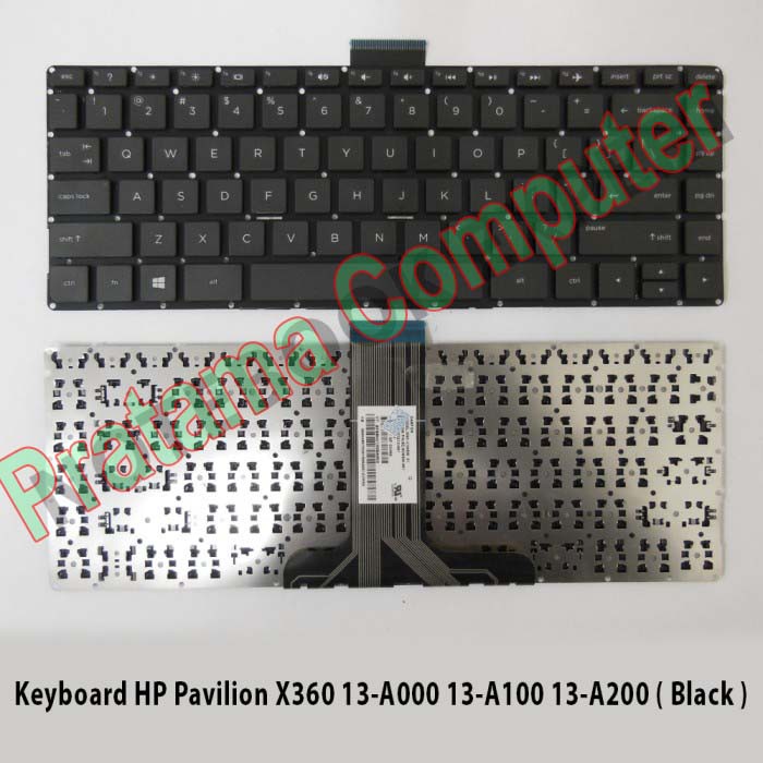 Keyboard HP Pavilion X360 13-A000 13-A100 13-A200 ( Black )