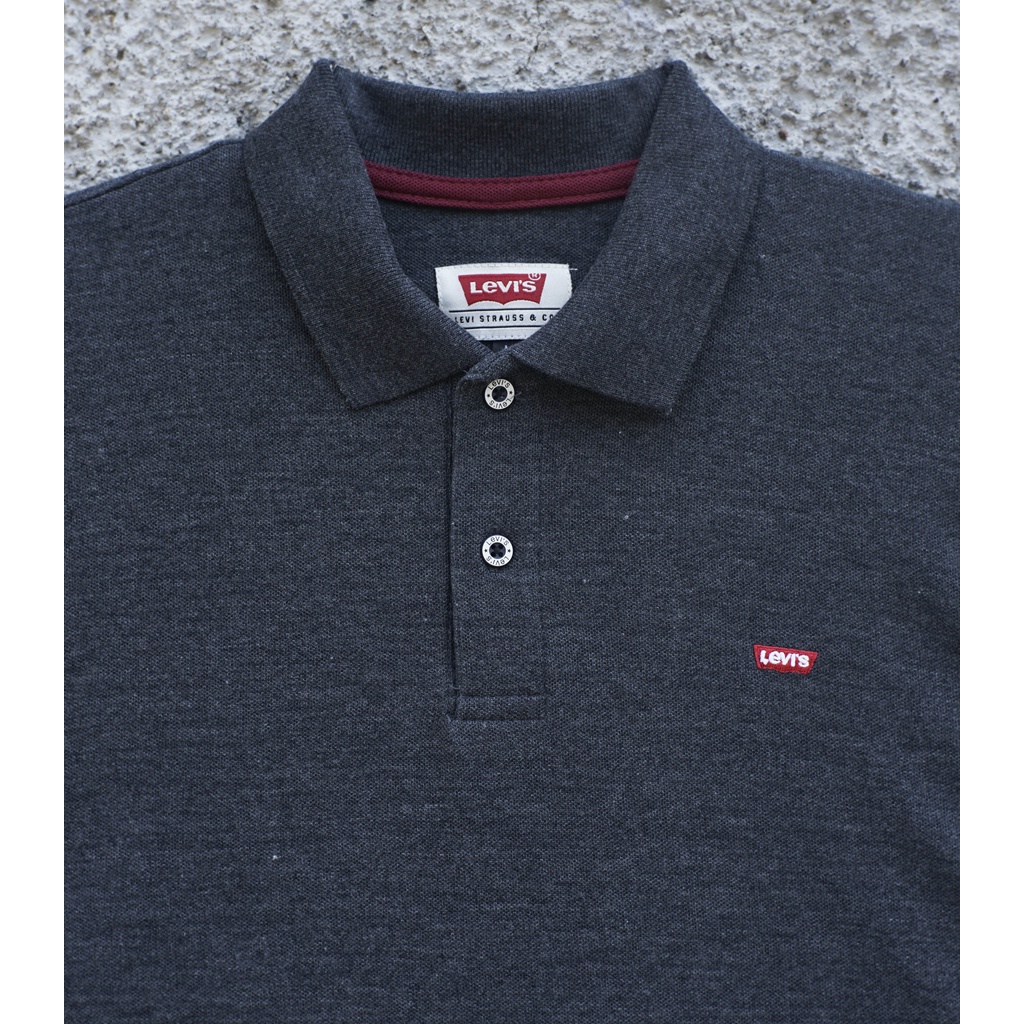 Kaos Pique Polo Levi's - Grey