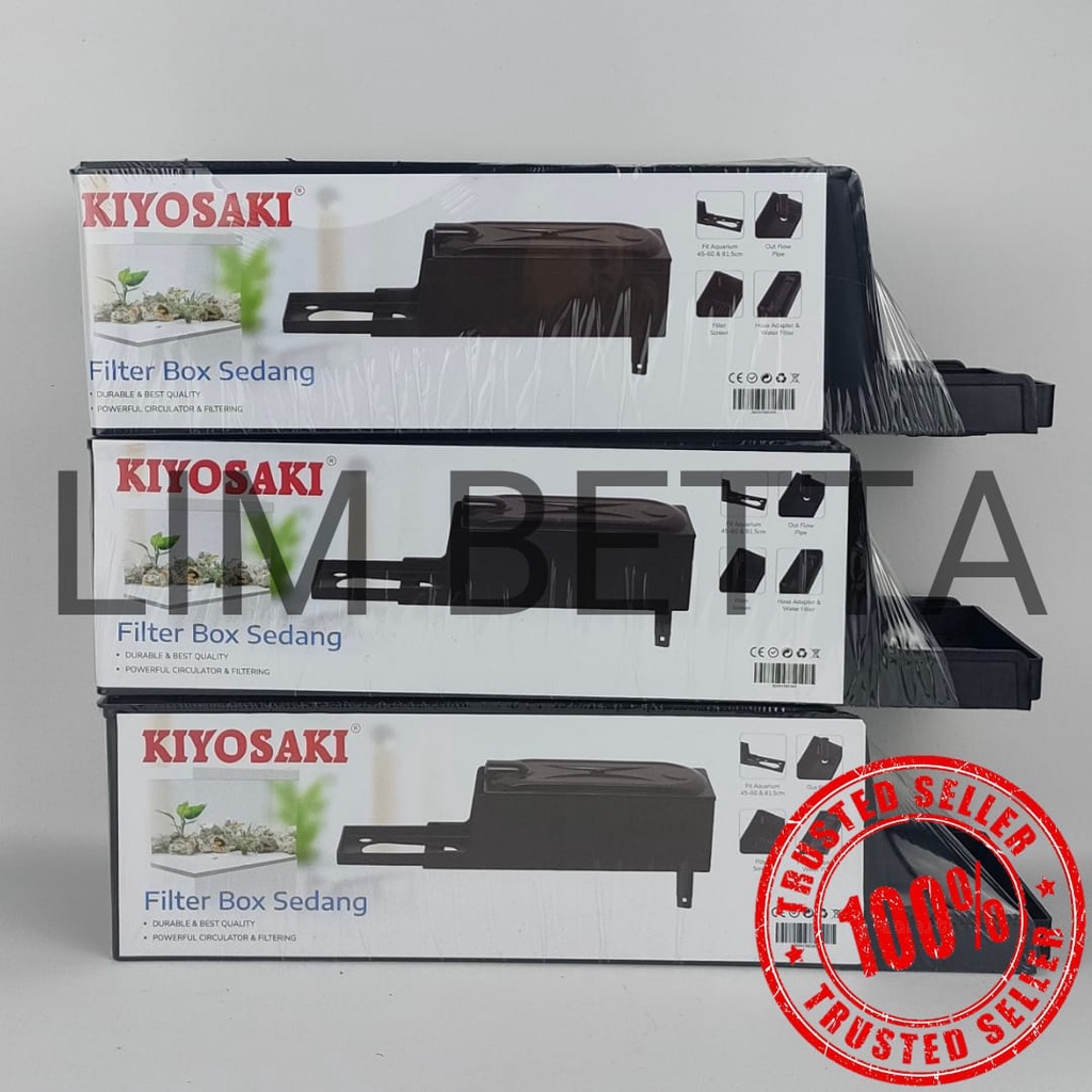 BOX FILTER KIYOSAKI SIZE (M) MEDIUM / FILTER ATAS / BOX KOSONG