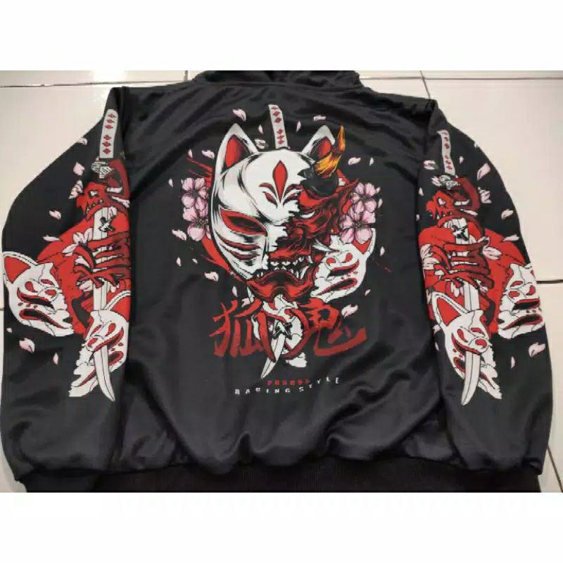 HOODIE SUNMORI KITSUNE X DEVIL SAKURA