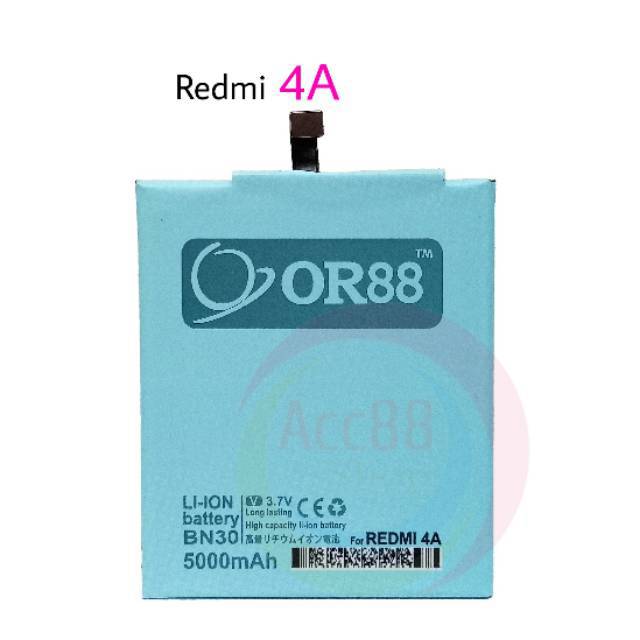 Baterai Batre Battery Double Power Xiaomi Redmi 4A BN30 OR88/ Oriens88