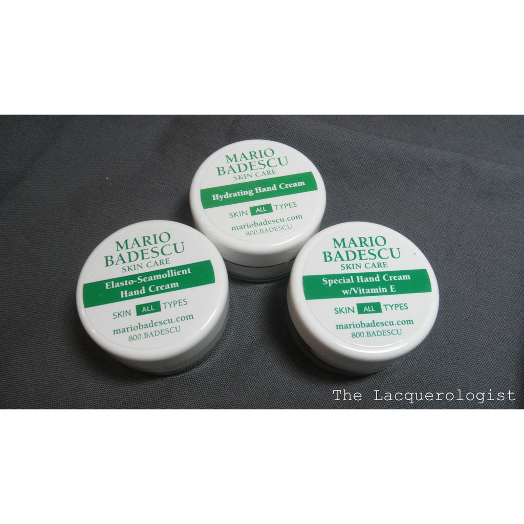 MARIO BADESCU SKINCARE HYDRATING HAND CREAM SAMPLE SIZE HQ