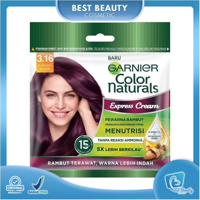 ★ BB ★ GARNIER Hair Color Naturals Ultra Color 20gr + 20mL | Pewarna Rambut SACHET