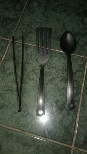 Gnarp - Set 3 Unit Peralatan Dapur (sendok-sudip-capitan)