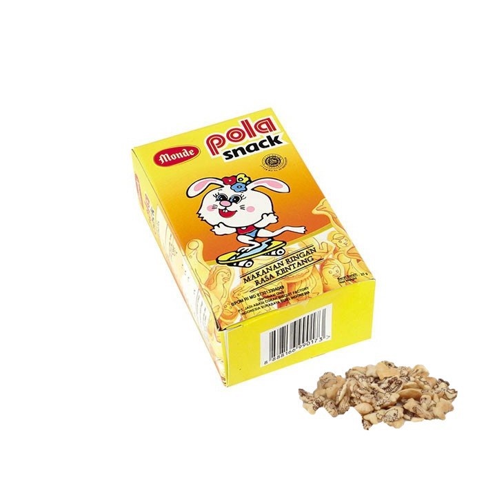 Monde Pola Snack 25gr - Snack Sehat Balita