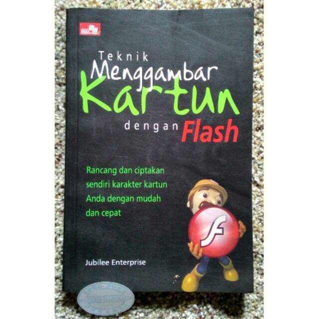 Buku Teknik Menggambar Kartun dengan Flash