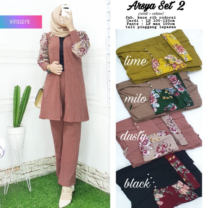 BAJU ,ARSYA SET #2 BY VINSTORE