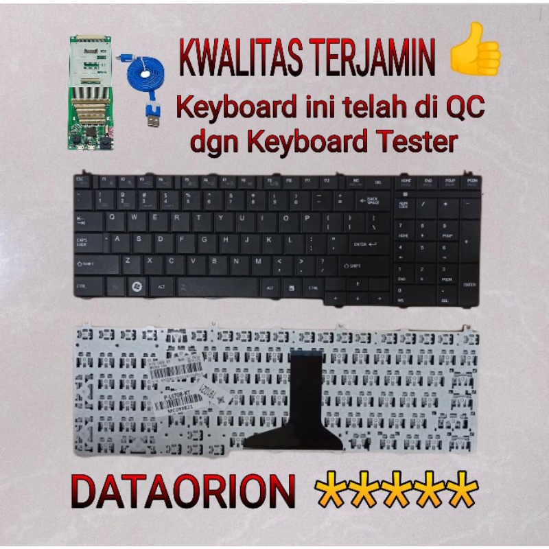 Keyboard toshiba c660 c650 c655 c655d L650 L655 L670 L755 15in