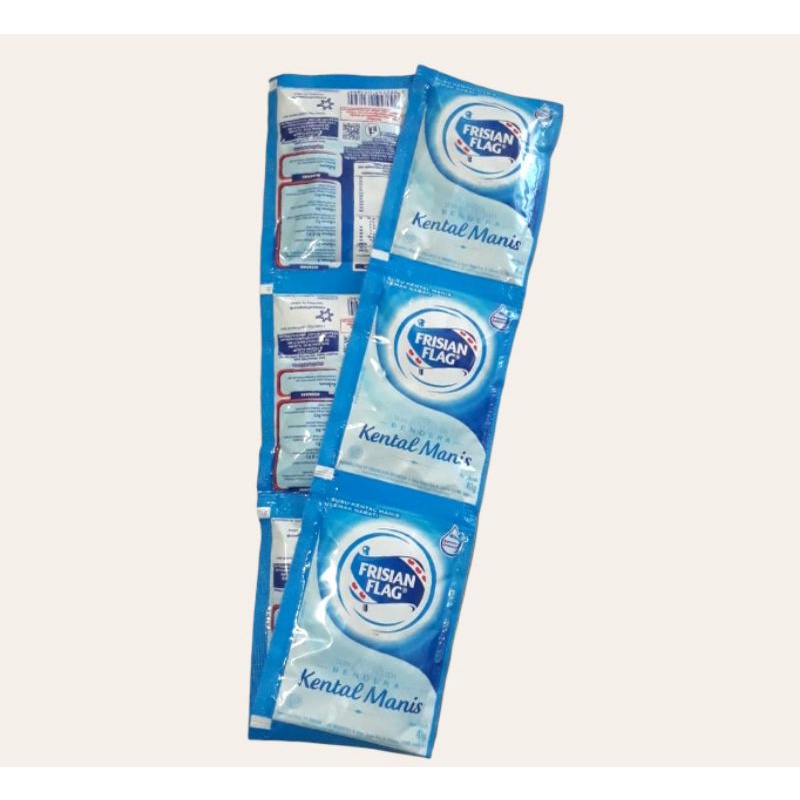 

Frisian Flag Susu Kental Manis Putih Isi 6 Sachet