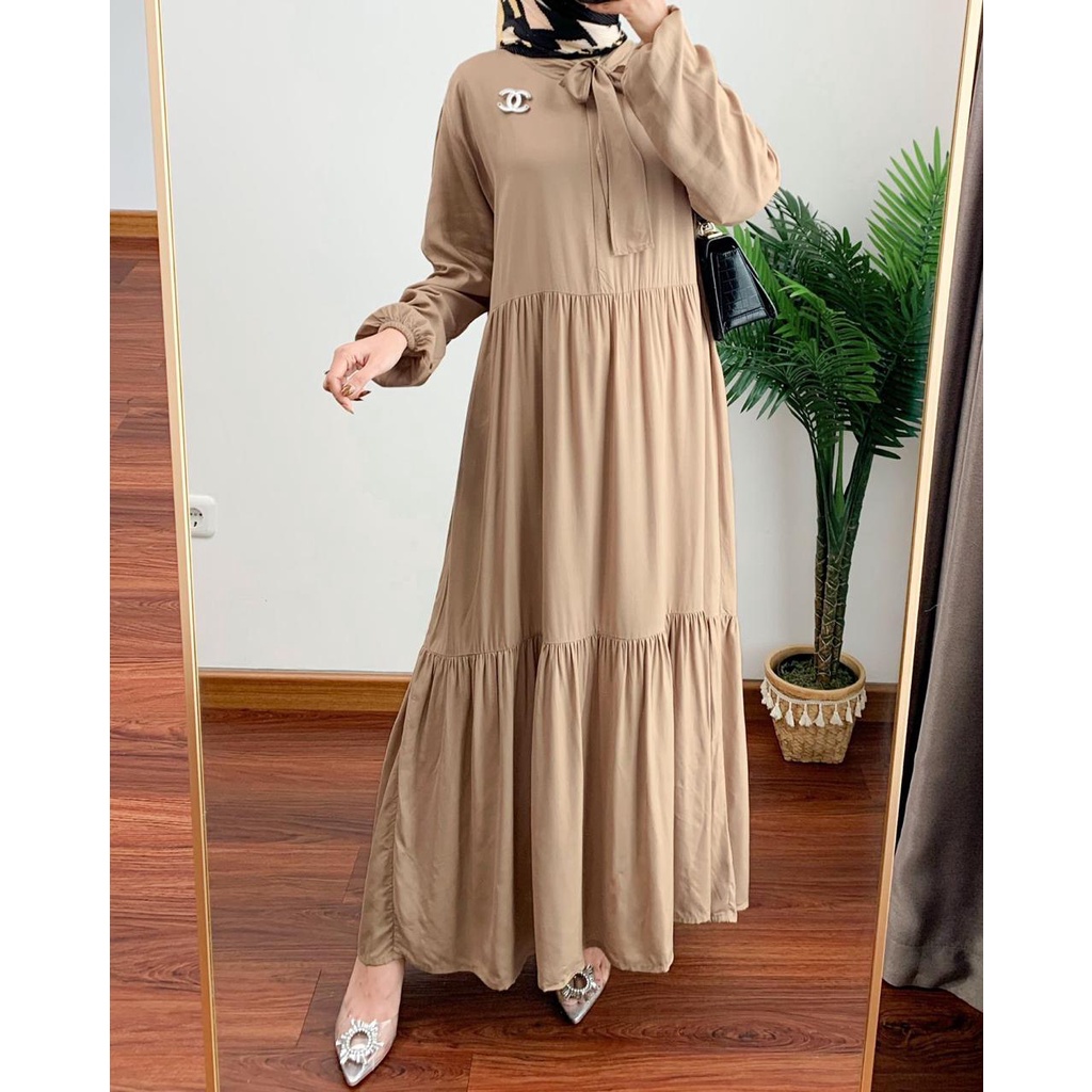 ALFAZZA STORE - MILA MIDI DRESS - MIDI DRESS - RAYON PREMIUM