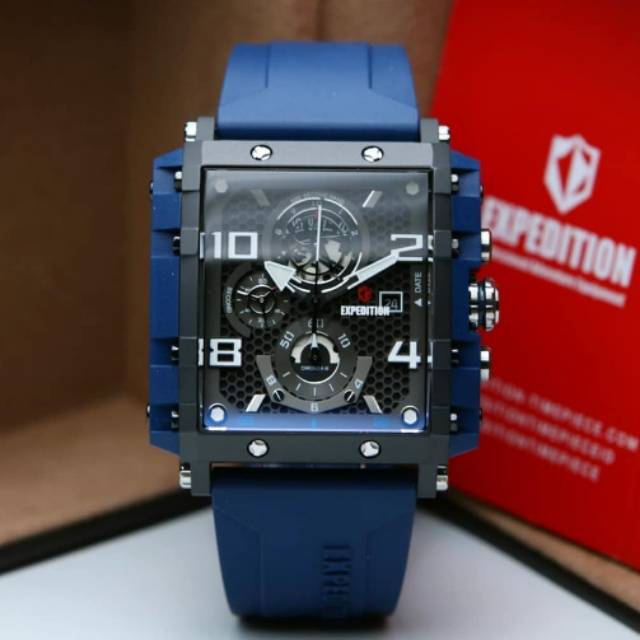 JAM TANGAN EXPEDITION  COWOK E6757 LIMITED STOCK ORIGINAL