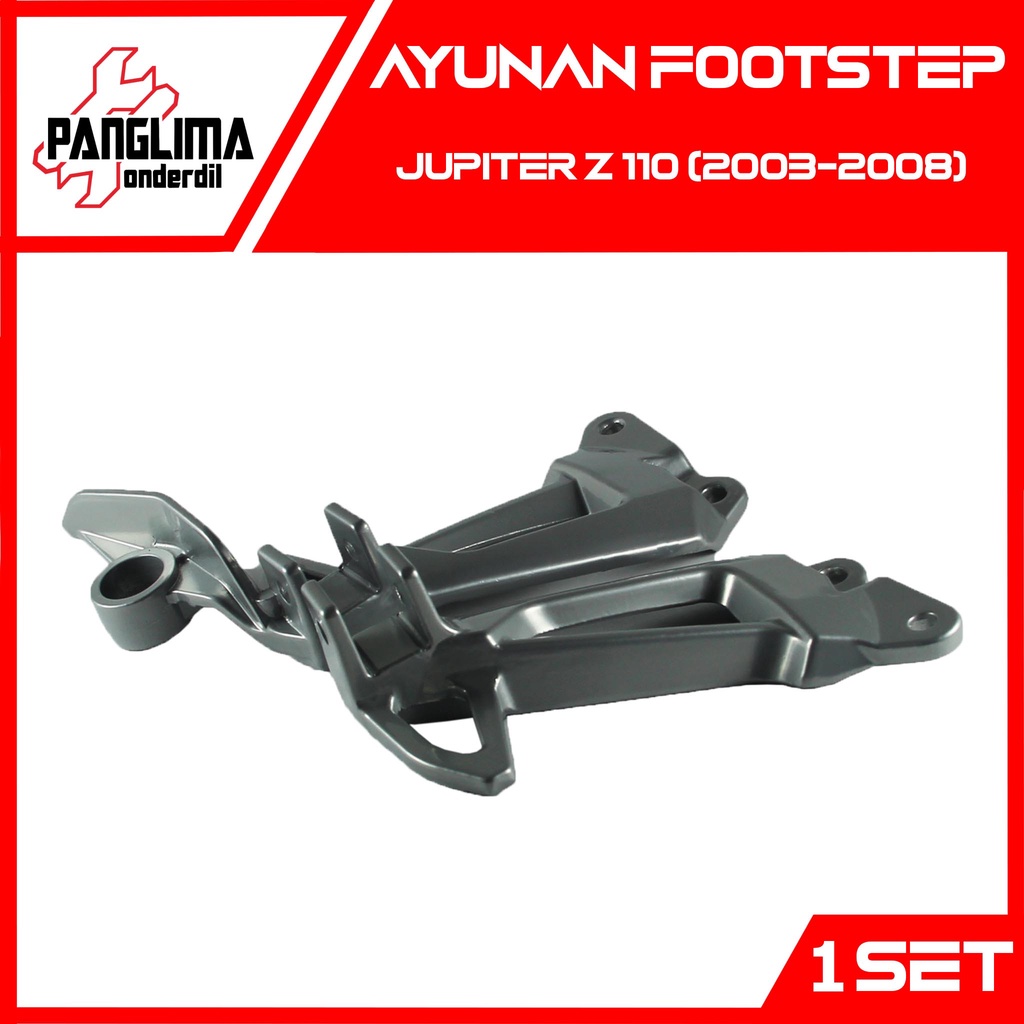 Ayunan Footstep Jupiter Z 110 Burhan Lama-Old-Burhan 2003-2008 Dudukan-Pangkon Foot Step Belakang