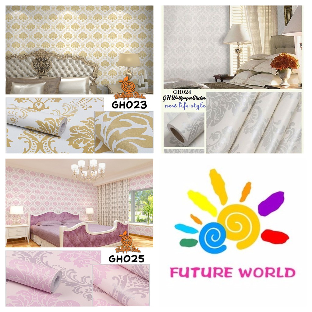 Wallpaper 3d Motif Vintage Best Seller Uk 45 Cm X 8meter Premium Quality Wallstiker Ruang Tamu wallpaper dinding kamar tidur anak