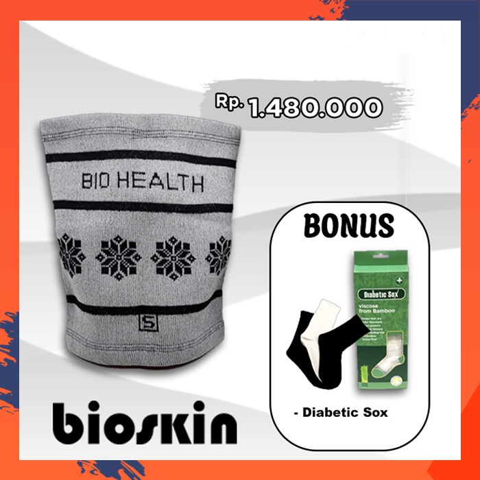 PROMO ~ Korset Kesehatan BIOSKIN ORIGINAL BONUS (Diabetic Sox)