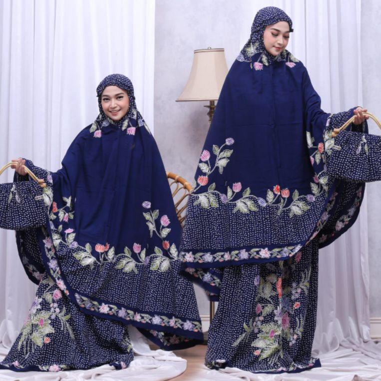 PAR.01Jl22ᴾ– Mukena batik encim "AL FARIZ " handle rotan