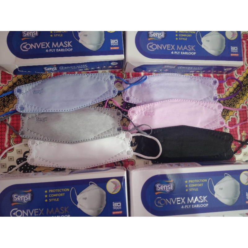 SENSI CONVEX MASK 4 PLY