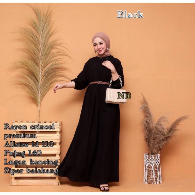 Bilqis Fashion Dress  - Gamis Rayon Premium