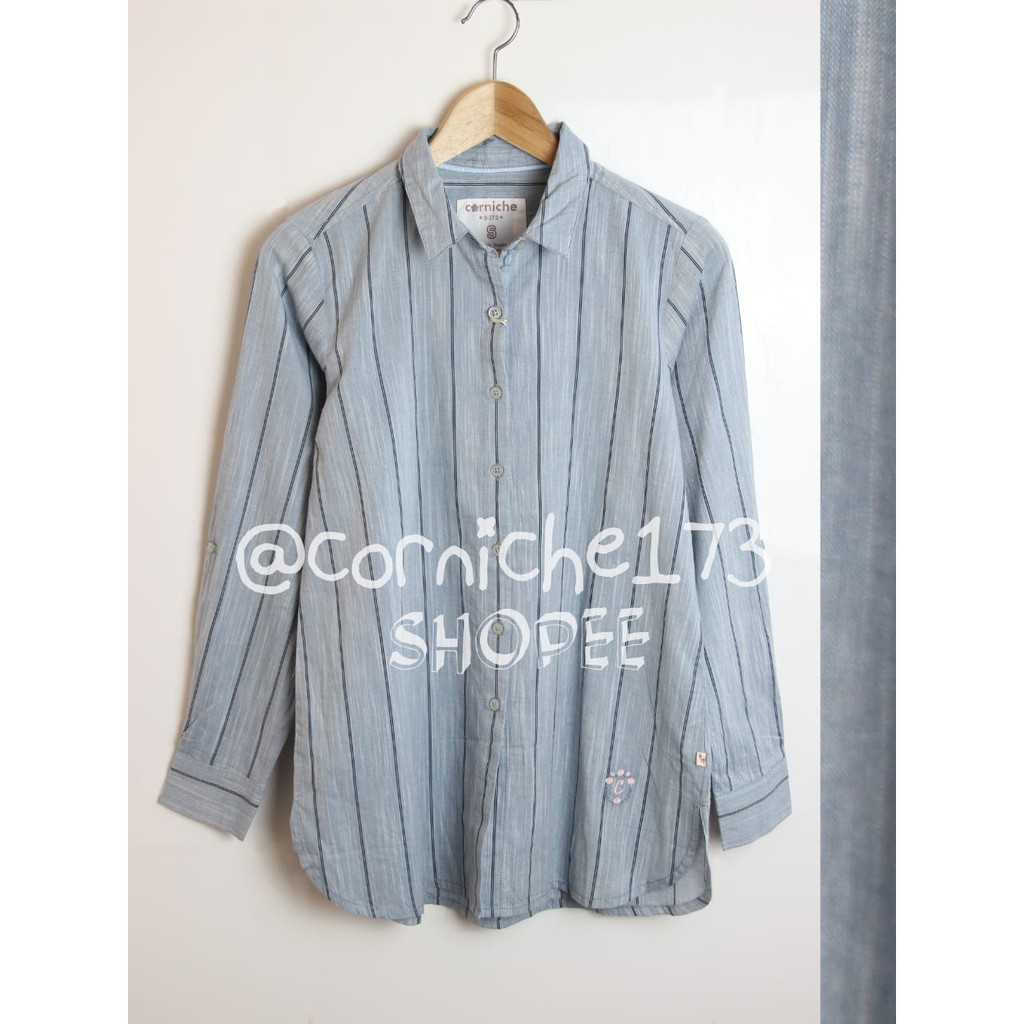 Corniche Stacy Shirt Blue - TI231019