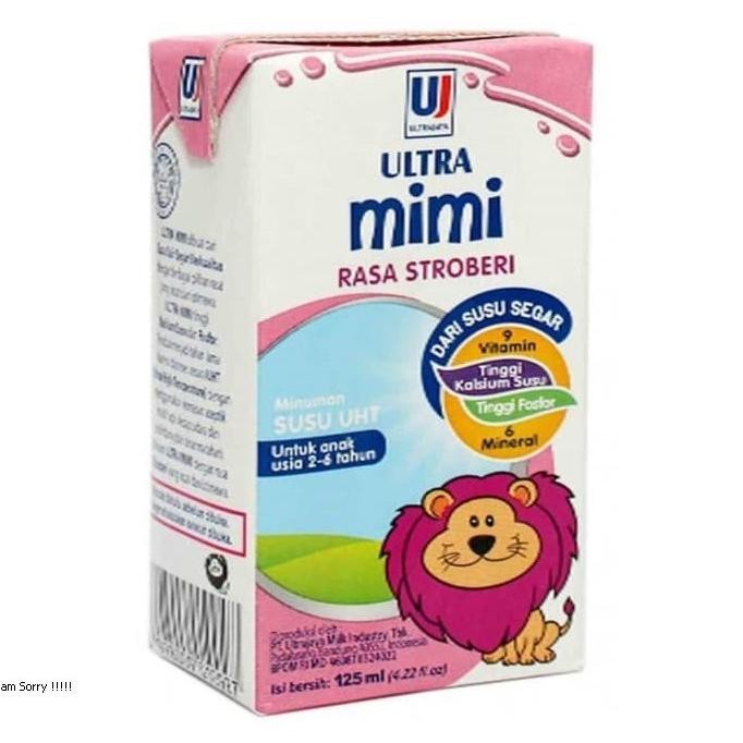 

ULTRA MIMI STRAWBERRY MILK 125ML /PCS