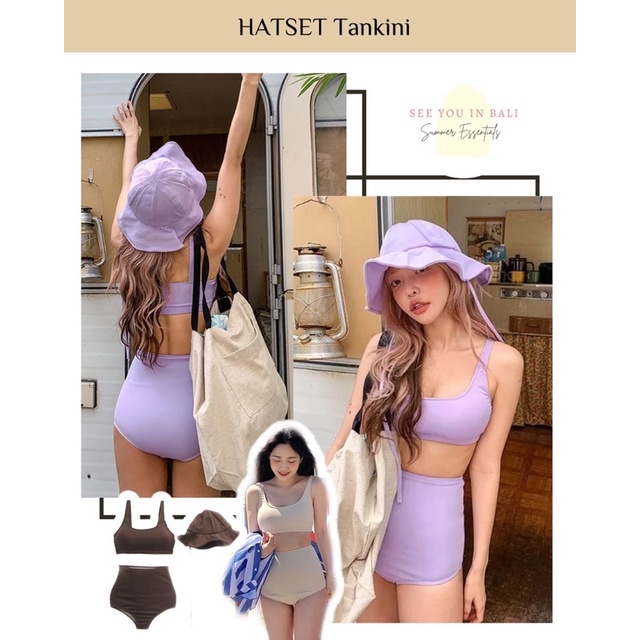 HATSET 2308 Bikini Set / Bikini Korea / Monokini / Bikini Murah / Swimsuit / Two Pieces / One Piece