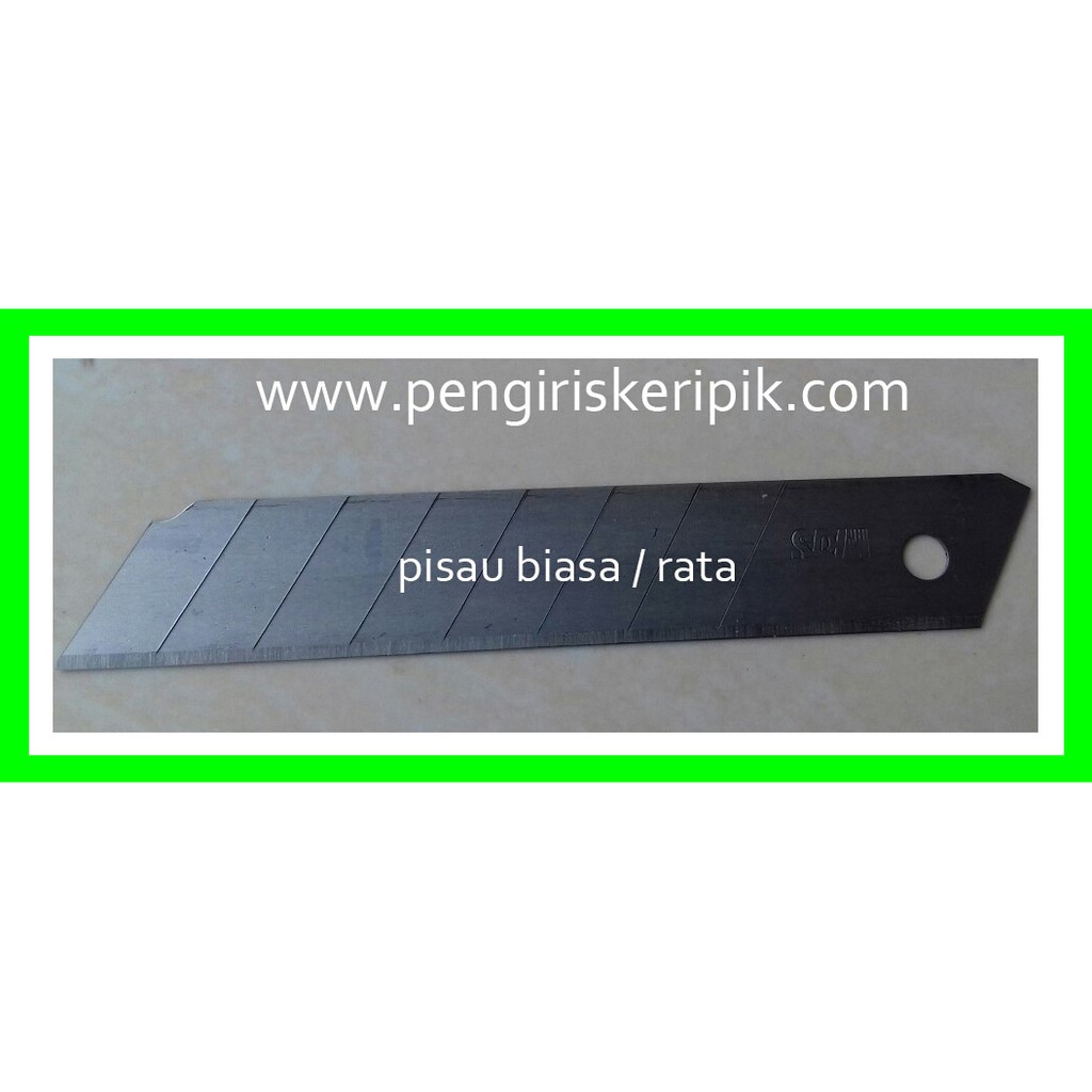 Pisau Refill Rata/Biasa