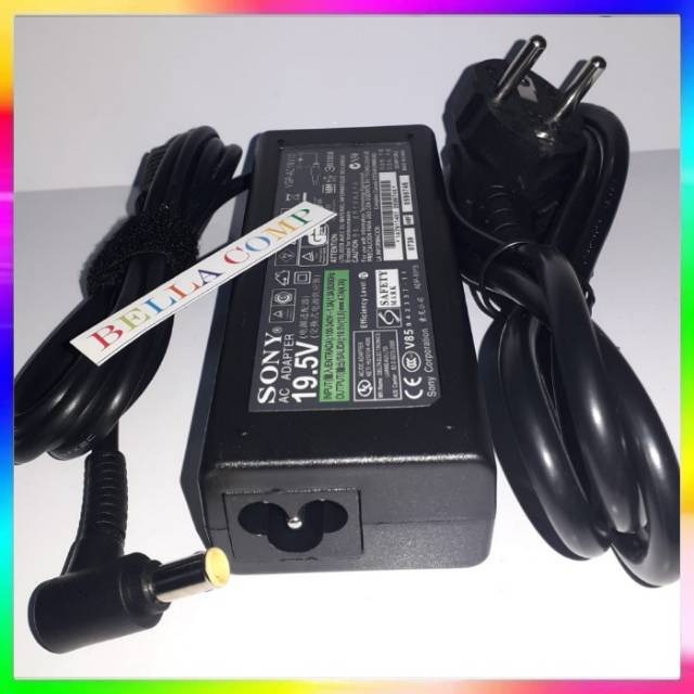 Adaptor charger laptop SONY VAIO ORIGINAL 19V 4.74A SVE14 SVF14 VPCYB BPS24 BPS26 BPS13