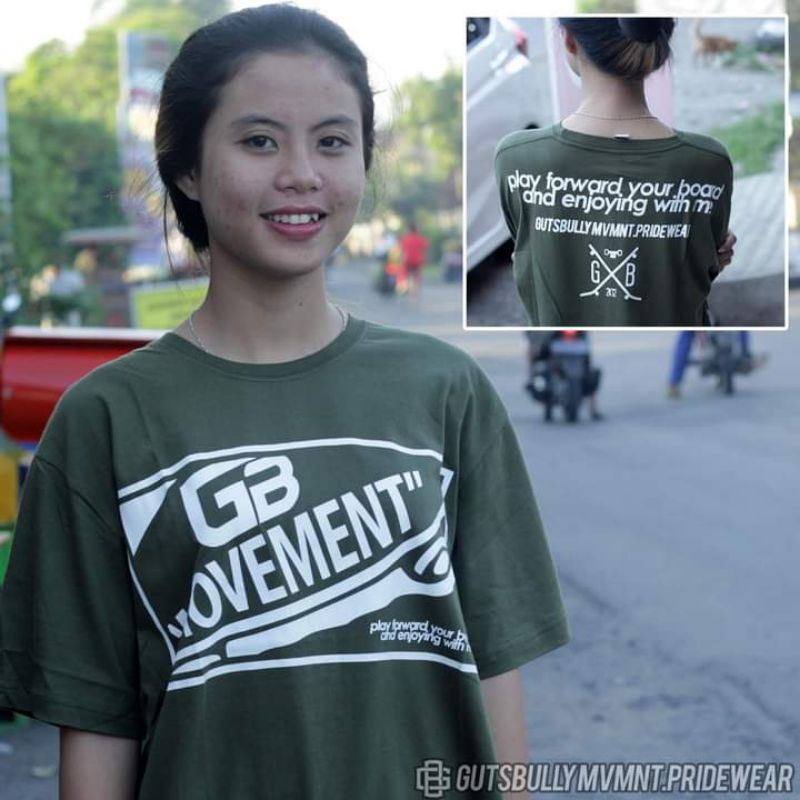 tshirt gutsbully movement skateboards x garasi rebel distro baju metal kaos distro original xtab
